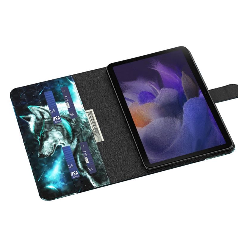 Flip Cover Til Samsung Galaxy Tab A8 (2021) Vild Ulv