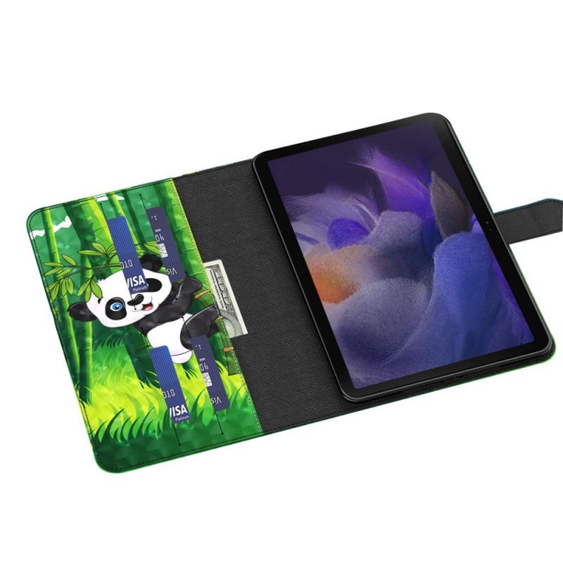 Læder Cover Samsung Galaxy Tab A8 (2021) Panda