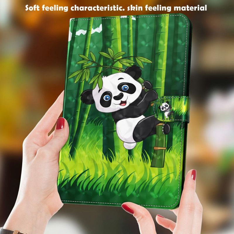 Læder Cover Samsung Galaxy Tab A8 (2021) Panda