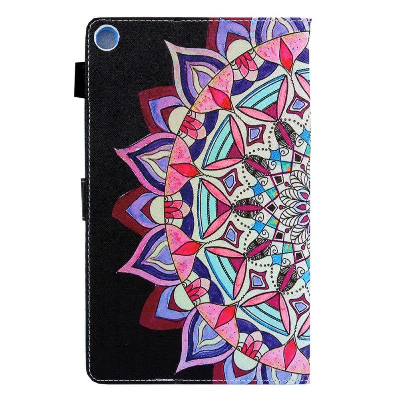 Læder Cover Samsung Galaxy Tab A8 Telefon Etui (2021) Grafisk Mandala