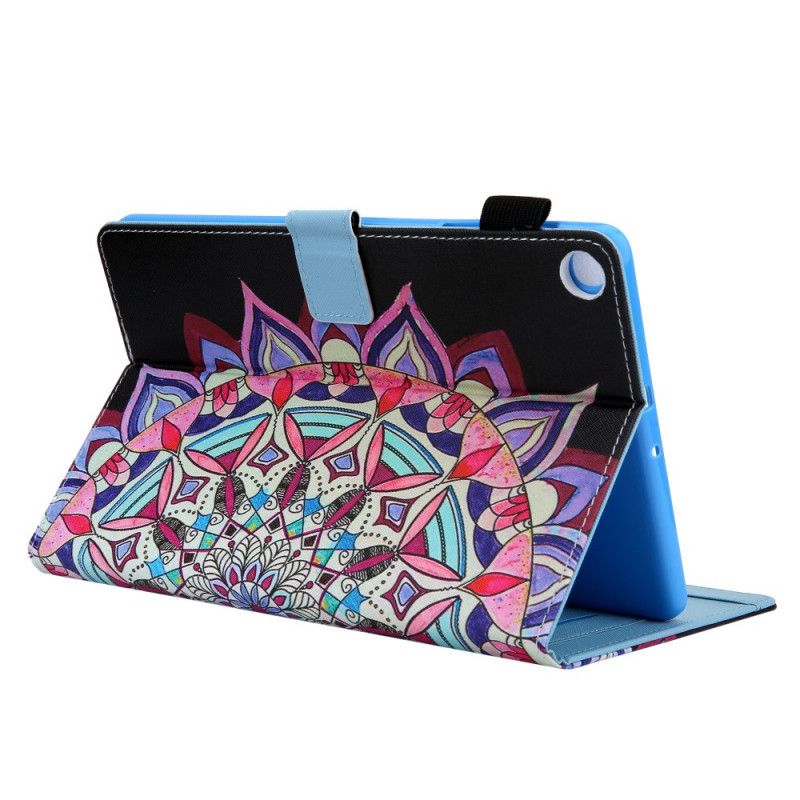 Læder Cover Samsung Galaxy Tab A8 Telefon Etui (2021) Grafisk Mandala