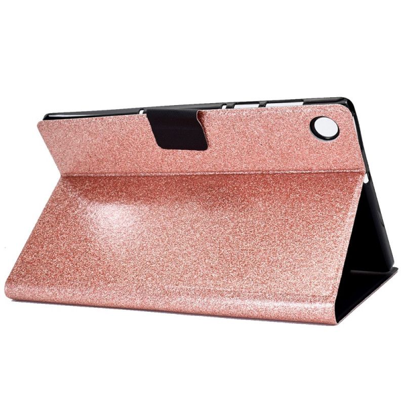 Læder Cover Samsung Galaxy Tab A8 Telefon Etui (2021) Sparkling Glitter