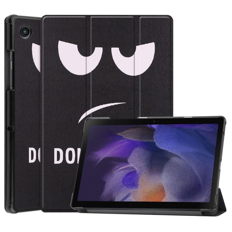 Smart Case Samsung Galaxy Tab A8 (2021) Forstærket Don't Touch Me