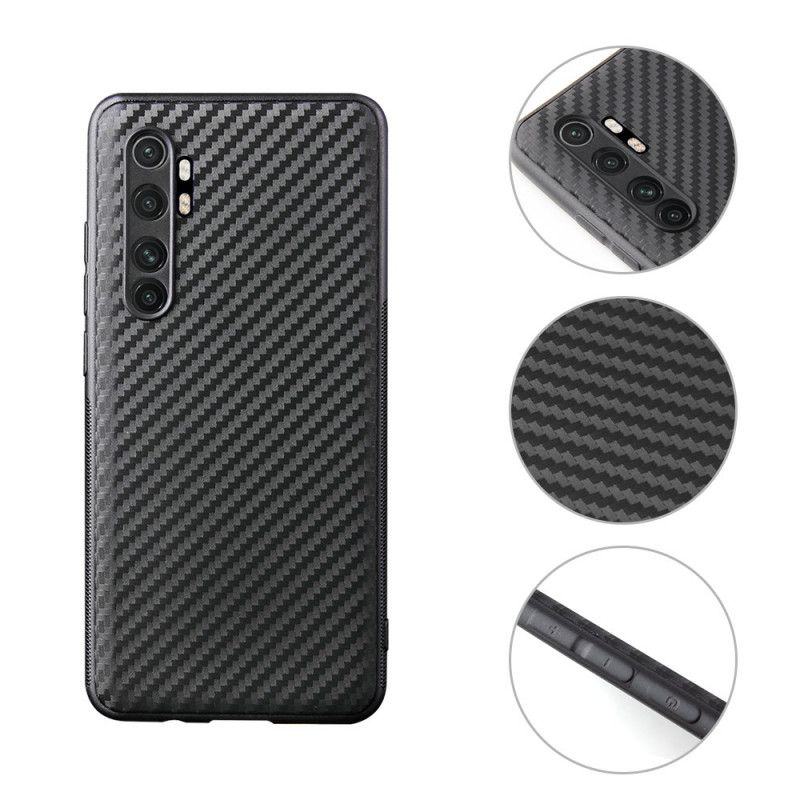 Cover for Xiaomi Mi Note 10 Lite Enkelt Kulfiber