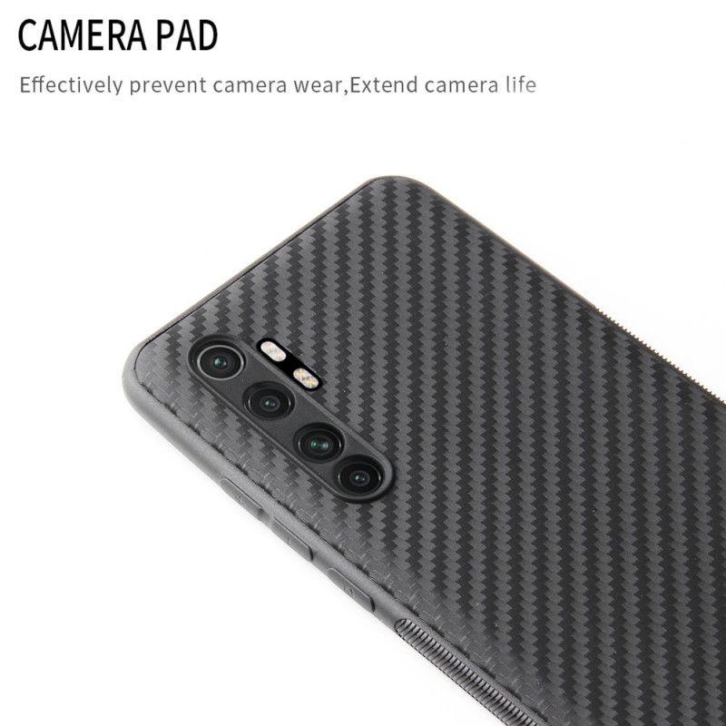 Cover for Xiaomi Mi Note 10 Lite Enkelt Kulfiber