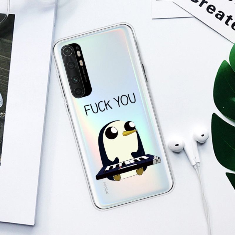 Cover for Xiaomi Mi Note 10 Lite Pingvin Knepper Dig