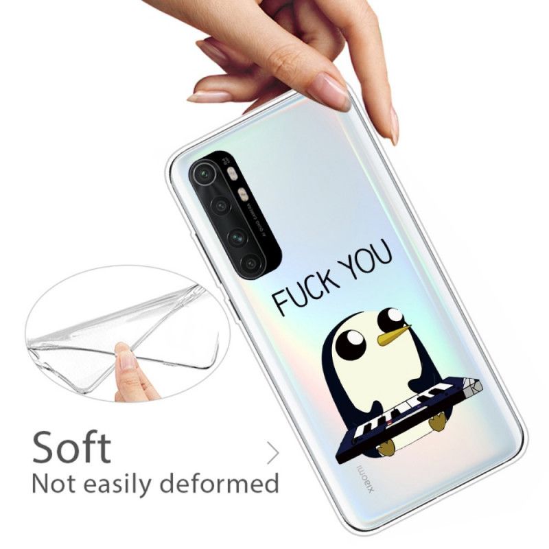 Cover for Xiaomi Mi Note 10 Lite Pingvin Knepper Dig