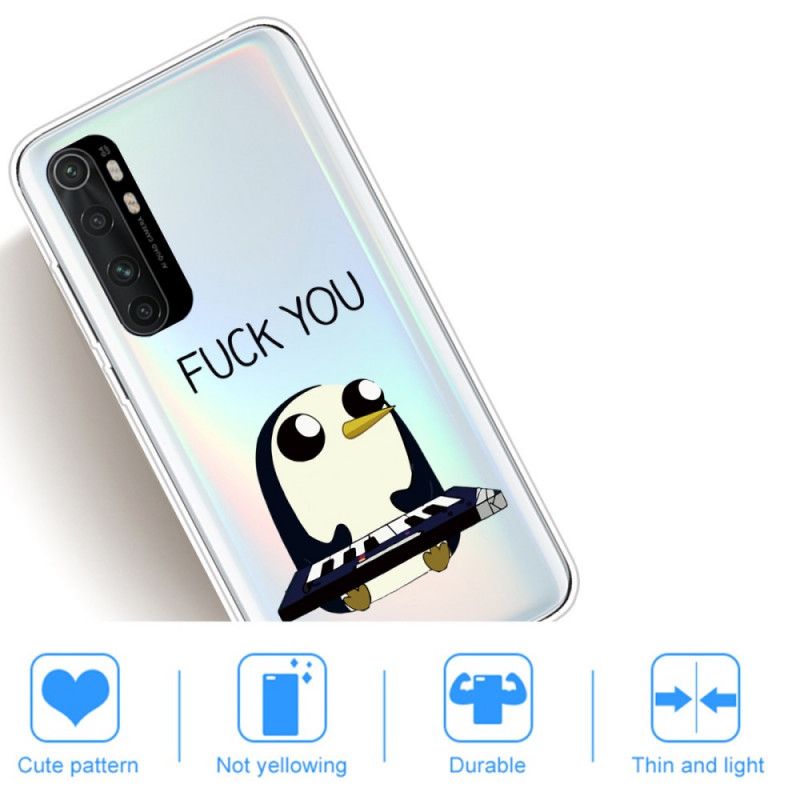 Cover for Xiaomi Mi Note 10 Lite Pingvin Knepper Dig