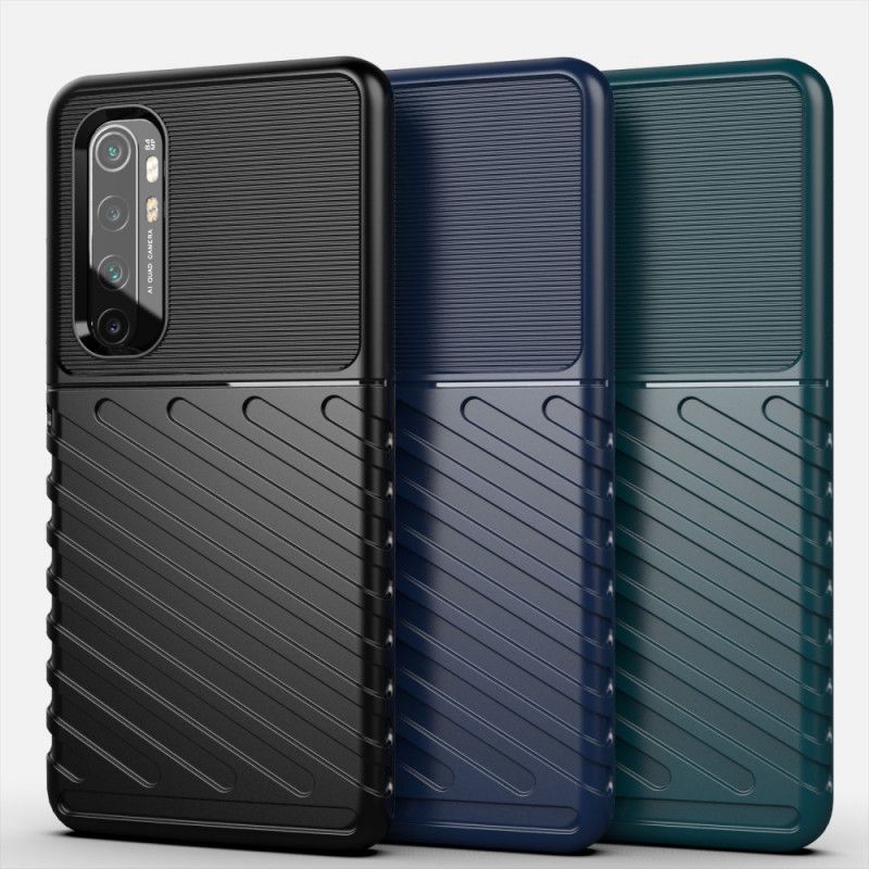 Cover for Xiaomi Mi Note 10 Lite Sort Torden Serie