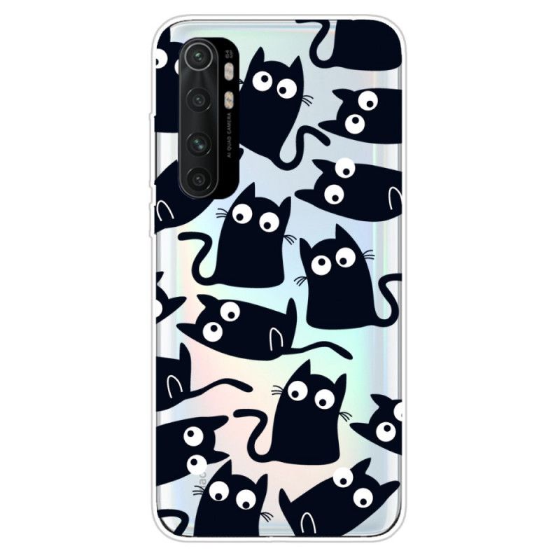 Cover Xiaomi Mi Note 10 Lite Mobilcover Sorte Katte