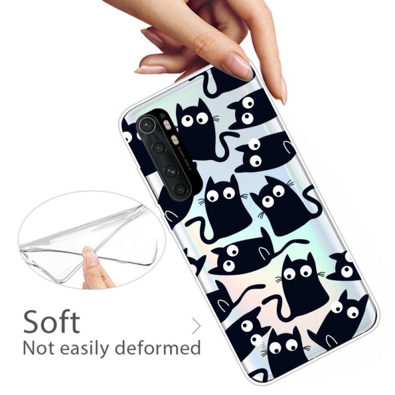 Cover Xiaomi Mi Note 10 Lite Mobilcover Sorte Katte