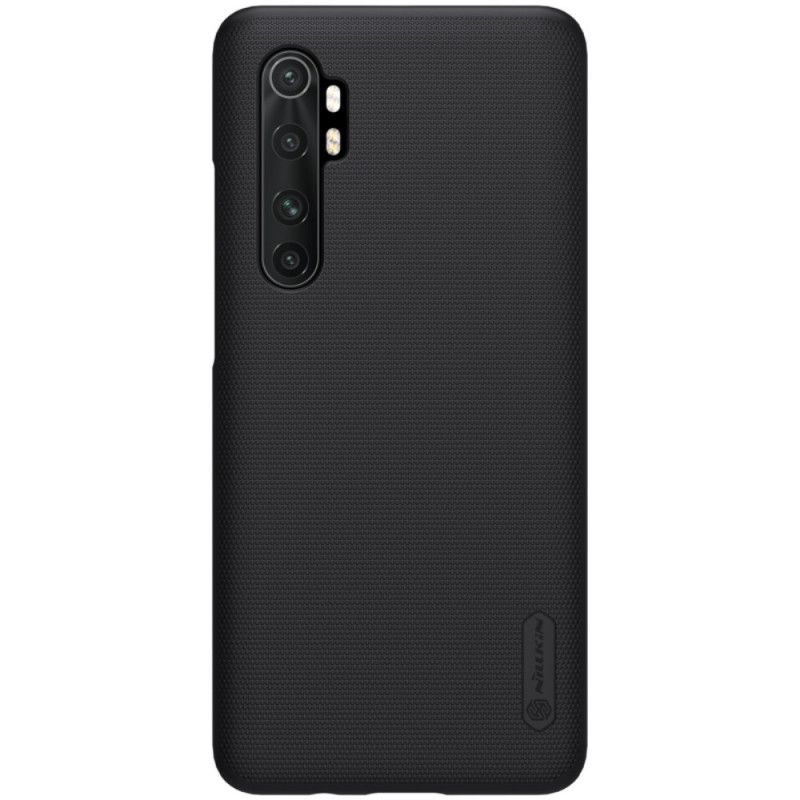 Cover Xiaomi Mi Note 10 Lite Sort Stiv Frostet Nillkin