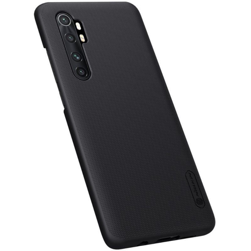 Cover Xiaomi Mi Note 10 Lite Sort Stiv Frostet Nillkin