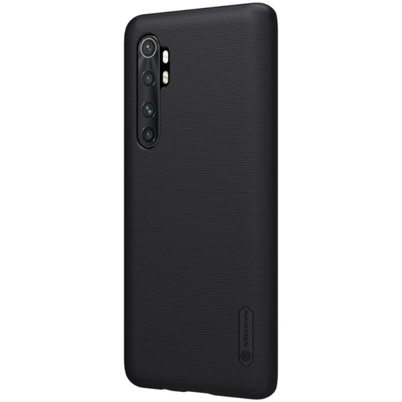 Cover Xiaomi Mi Note 10 Lite Sort Stiv Frostet Nillkin