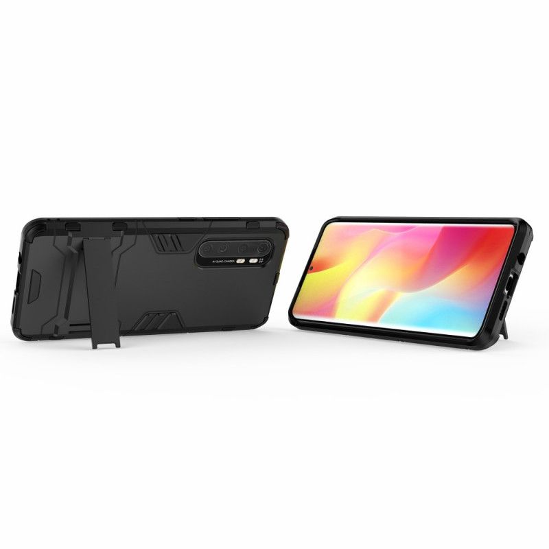 Cover Xiaomi Mi Note 10 Lite Sort Ultrabestandig Tunge Original