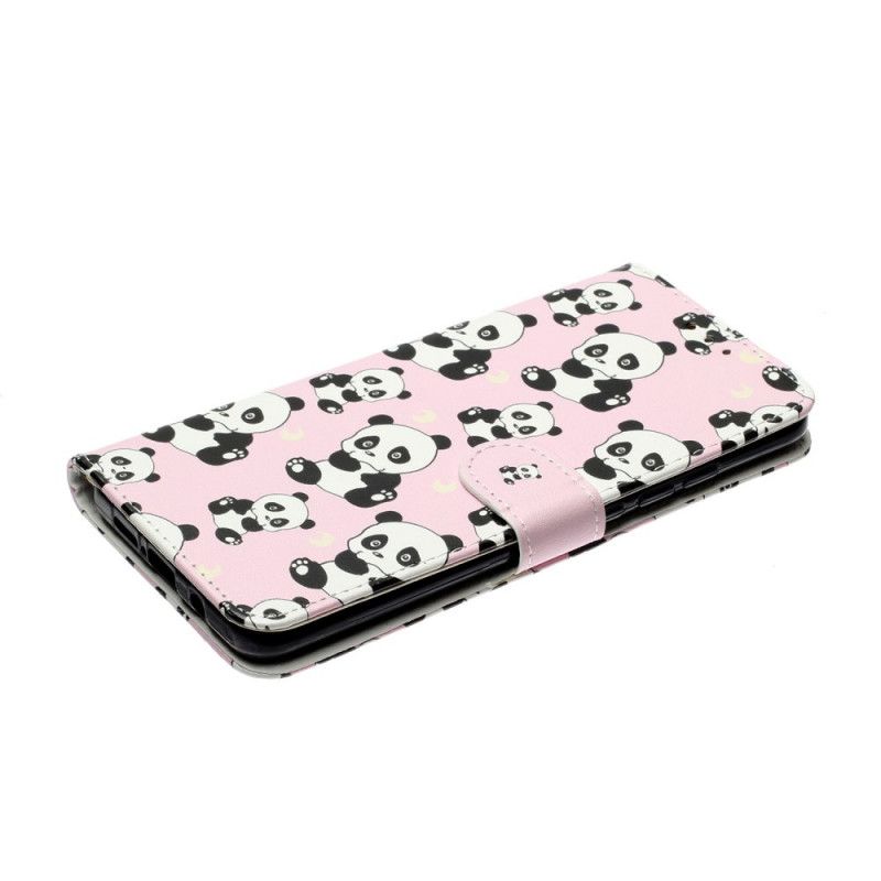 Flip Cover Læder for Xiaomi Mi Note 10 Lite Flere Pandaer