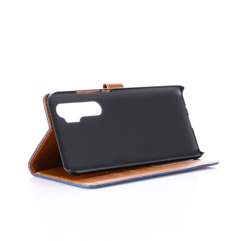 Flip Cover Læder for Xiaomi Mi Note 10 Lite Jeans