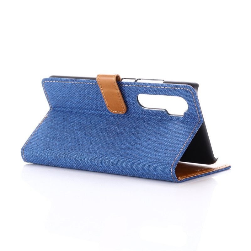 Flip Cover Læder for Xiaomi Mi Note 10 Lite Jeans