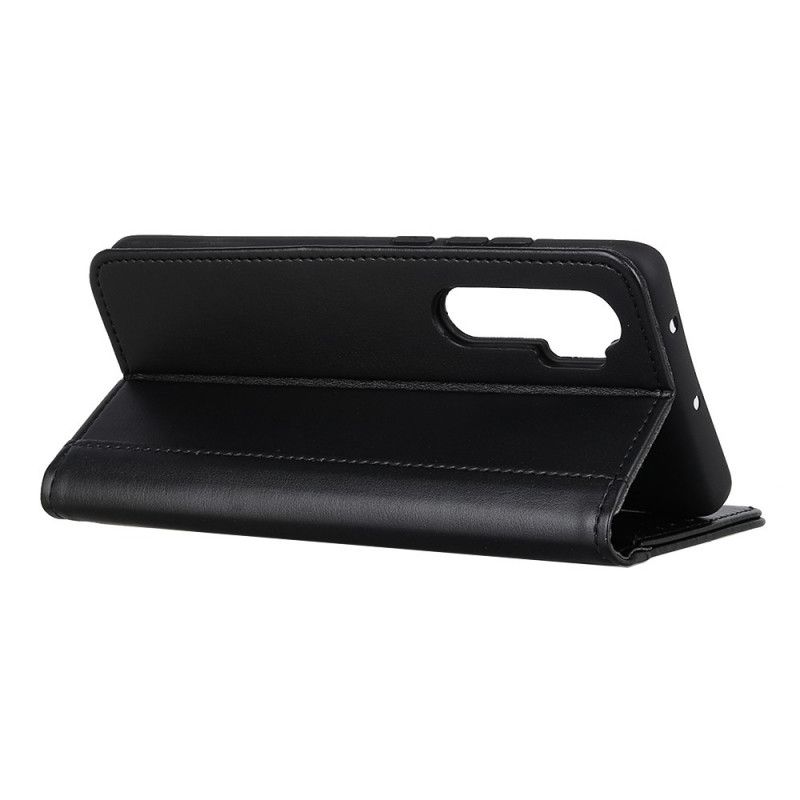 Flip Cover Læder for Xiaomi Mi Note 10 Lite Sort Split Læder Version