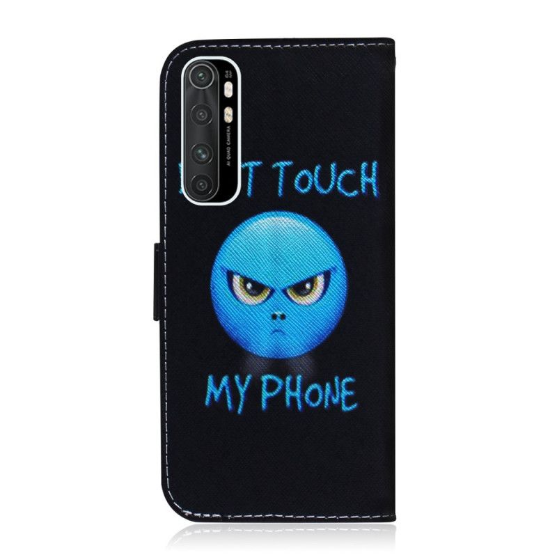 Flip Cover Læder Xiaomi Mi Note 10 Lite Emoji-Telefon Beskyttelse