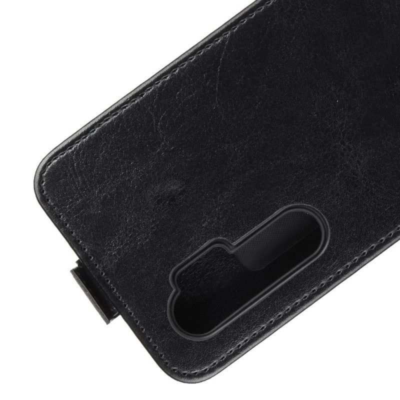 Flip Cover Læder Xiaomi Mi Note 10 Lite Sort Retro Foldning Beskyttelse