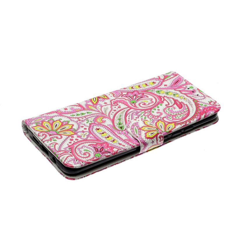 Flip Cover Xiaomi Mi Note 10 Lite Blomstermønstre