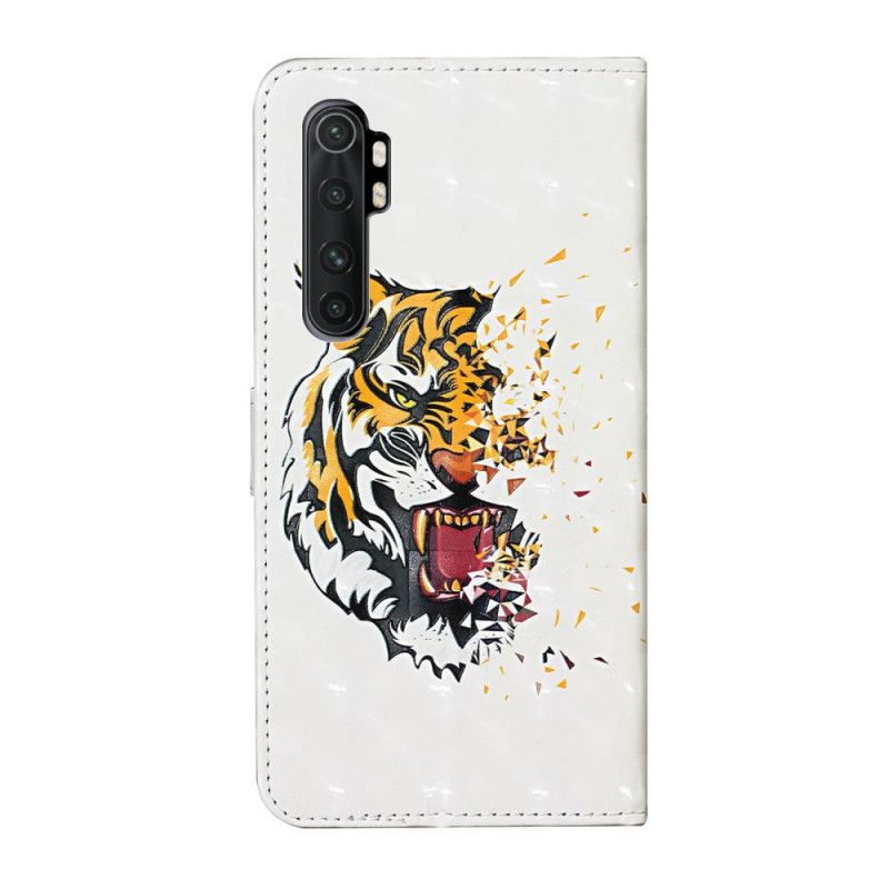 Flip Cover Xiaomi Mi Note 10 Lite Mobilcover Magisk Vildt Tiger