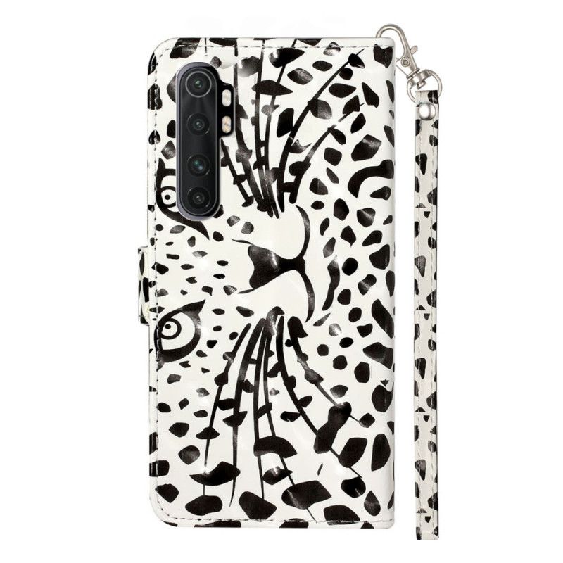 Flip Cover Xiaomi Mi Note 10 Lite Mobilcover Tigerlys Pletter Med Rem