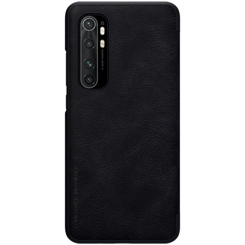 Læder Cover Xiaomi Mi Note 10 Lite Qin Serie Nillkin Beskyttelse