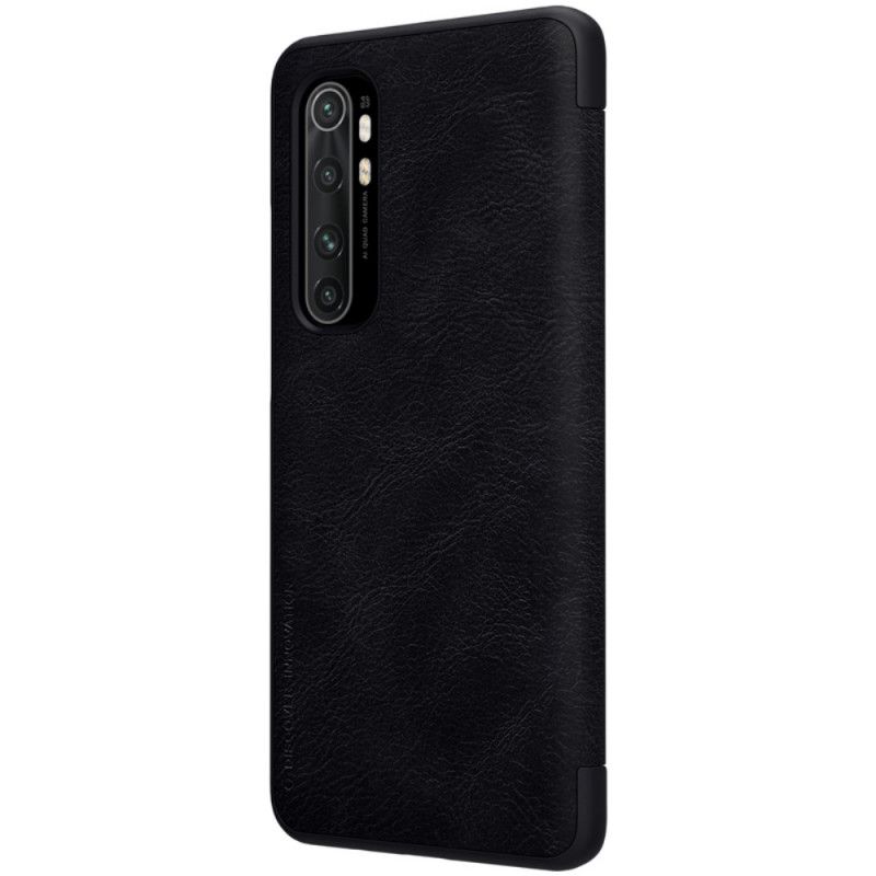 Læder Cover Xiaomi Mi Note 10 Lite Qin Serie Nillkin Beskyttelse