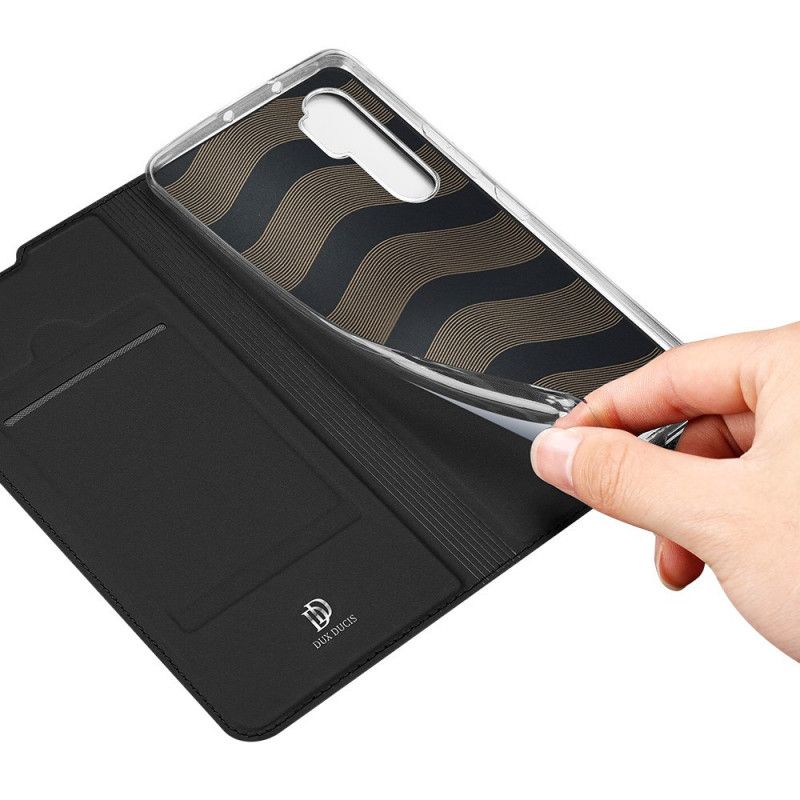 Læder Cover Xiaomi Mi Note 10 Lite Sort Pro Dux Ducis Hud