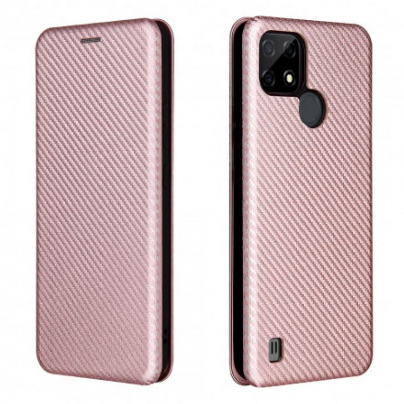 Cover Realme C21 Flip Cover Kulfiber