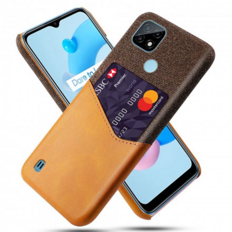 Cover Realme C21 Ksq Kortholder