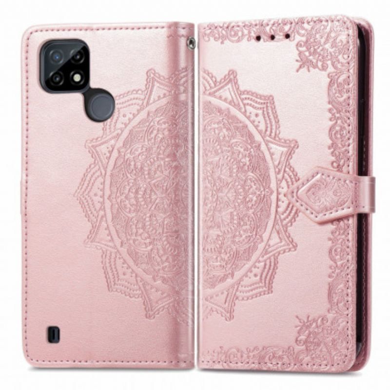 Flip Cover Realme C21 Mandala Middelalder