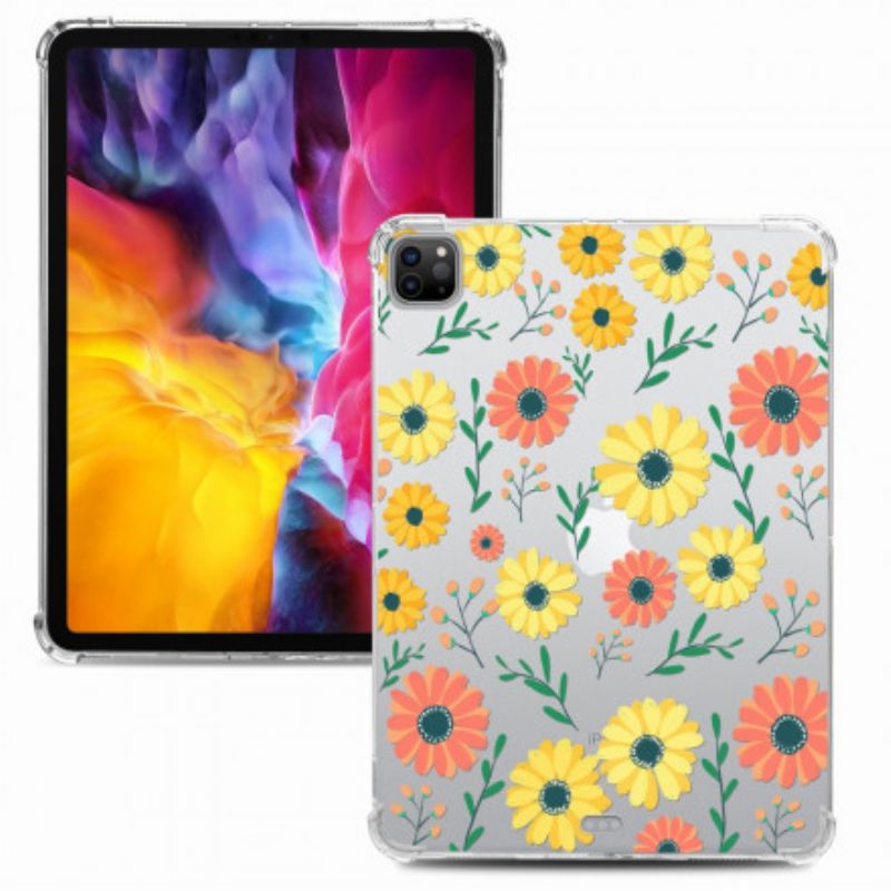 Cover iPad Pro 11" (2021) (2020) (2018) Fleksible Blomster