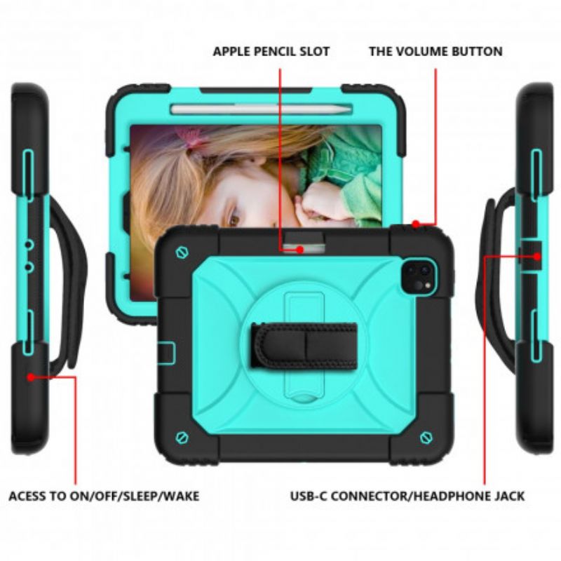 Cover iPad Pro 11" (2021) (2020) (2018) Multifunktionel Maks. Modstand