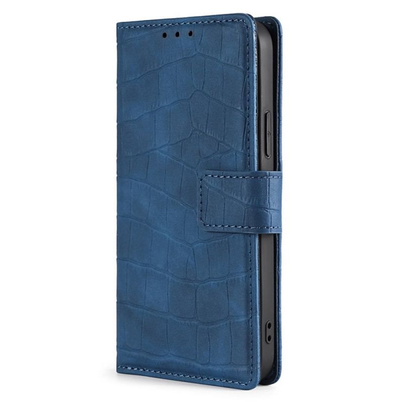 Flip Cover OnePlus Nord CE 2 Lite 5G Krokodillehudstil