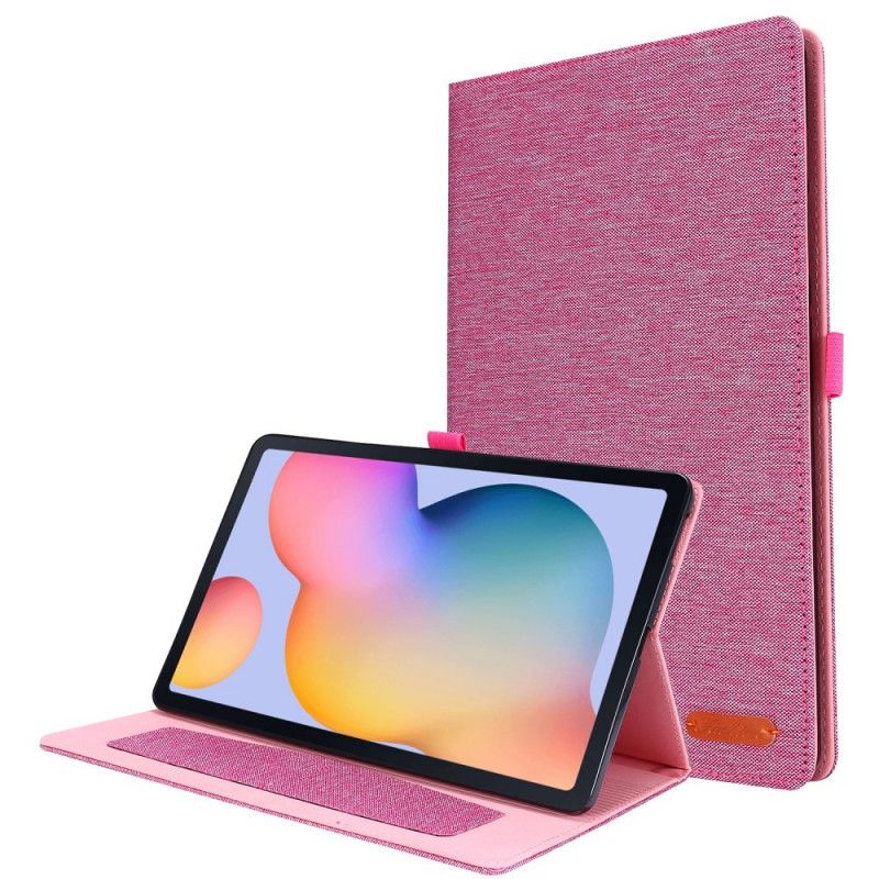 Etui Samsung Galaxy Tab S6 Lite Sort Stof Original