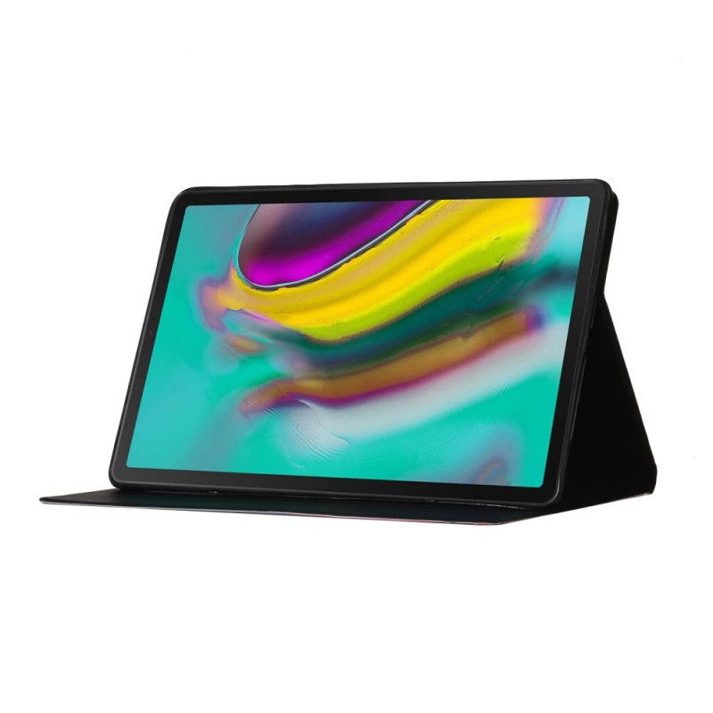 Flip Cover Læder for Samsung Galaxy Tab S6 Lite Solnedgangskærlighed