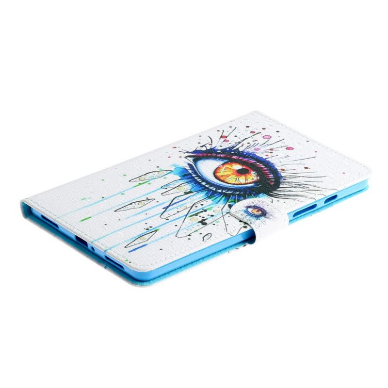 Flip Cover Læder Samsung Galaxy Tab S6 Lite Art