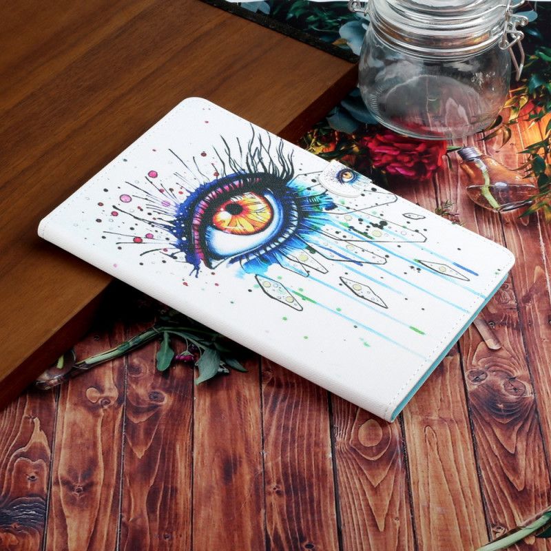 Flip Cover Læder Samsung Galaxy Tab S6 Lite Art