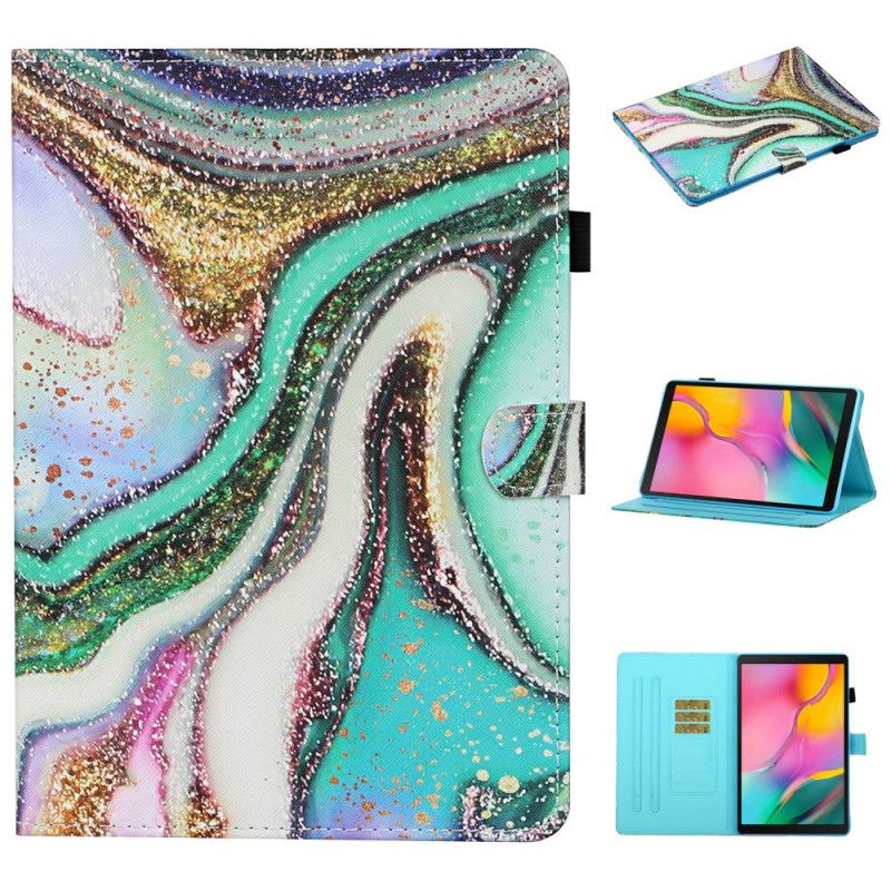 Flip Cover Læder Samsung Galaxy Tab S6 Lite Kunstnerisk