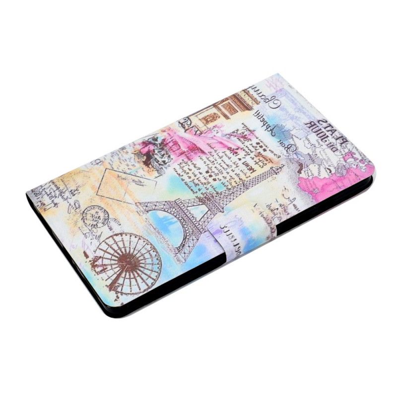 Flip Cover Læder Samsung Galaxy Tab S6 Lite Paris