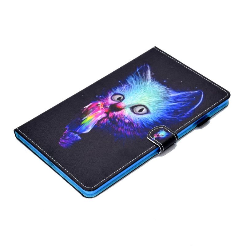 Flip Cover Læder Samsung Galaxy Tab S6 Lite Psykokat Original