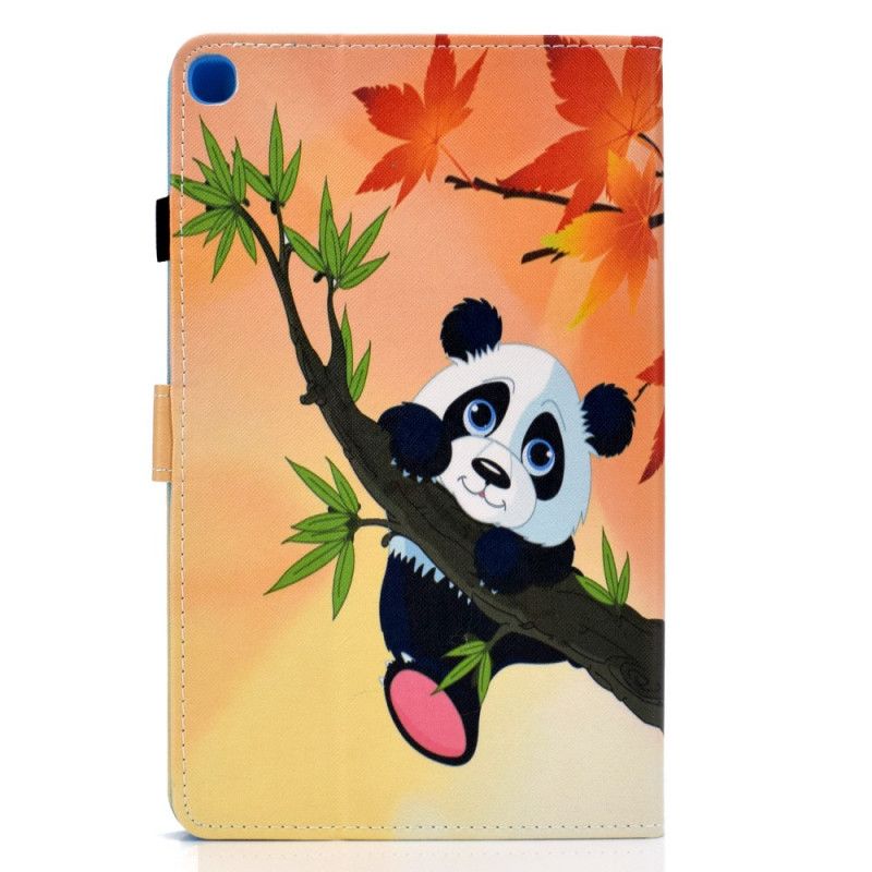 Flip Cover Læder Samsung Galaxy Tab S6 Lite Sød Panda