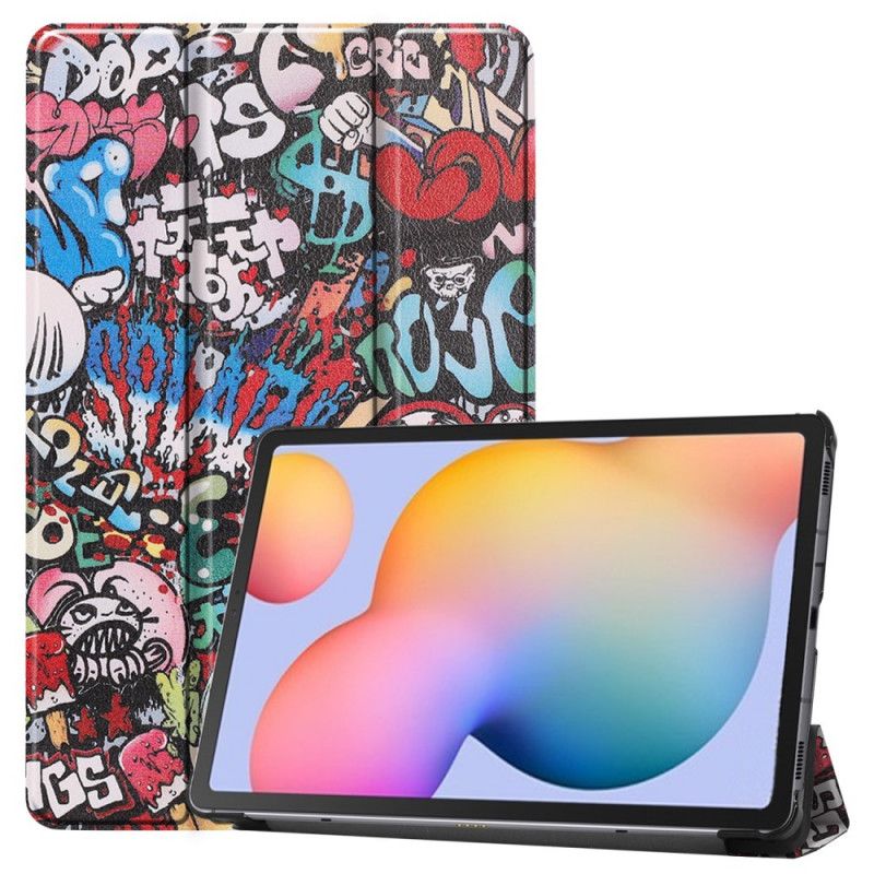 Smart Sag Samsung Galaxy Tab S6 Lite Graffiti Sjov