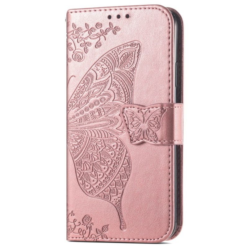 Flip Cover Honor Magic 6 Pro Barok Sommerfugl