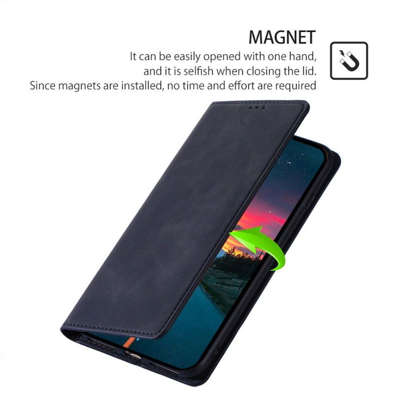 Flip Cover Til Honor Magic 6 Pro Ruskindseffekt