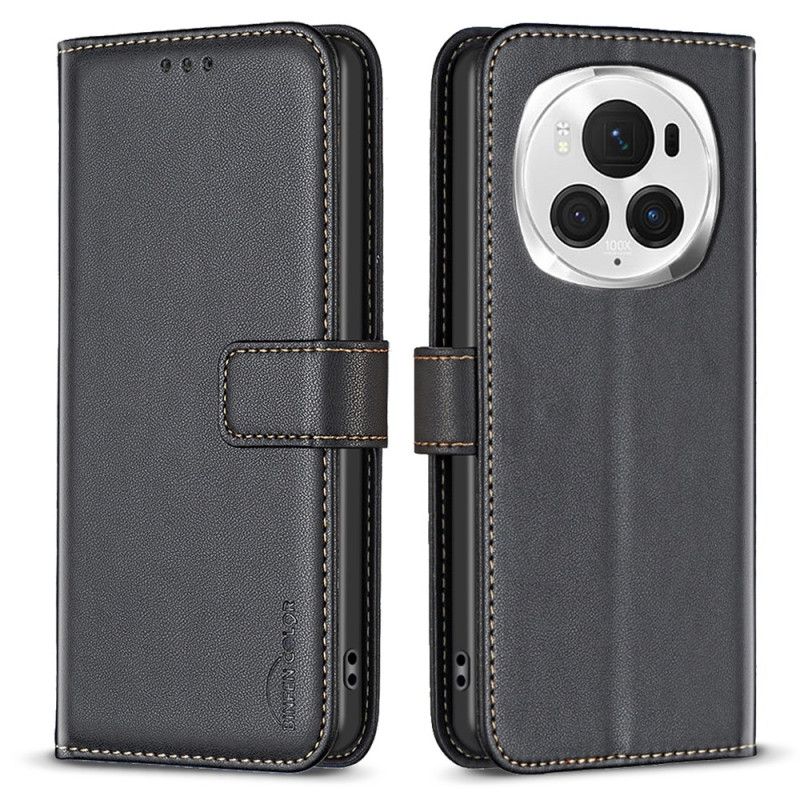 Læder Cover Honor Magic 6 Pro Telefon Etui Binfen Farve