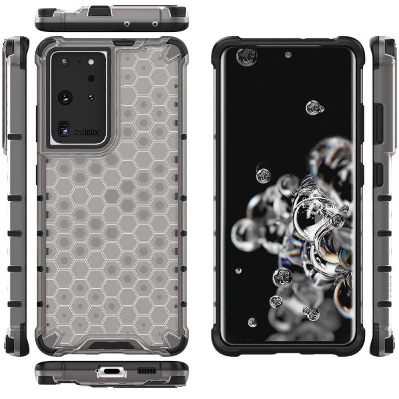 Cover for Samsung Galaxy S21 Ultra 5G Sort Bikagestil